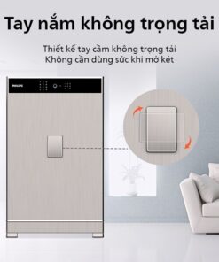 Tay nắm không tọng tải, mở cửa nhẹ nhàng không cần dùng lực.