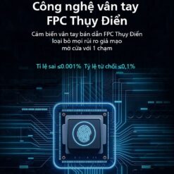 Trang bị công nghệ vân tay bán dẫn FPC Thuỵ Điển lừng danh