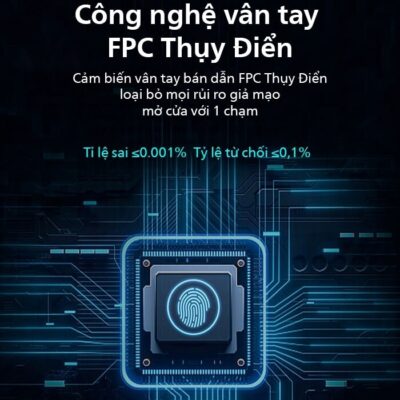 Trang bị công nghệ vân tay bán dẫn FPC Thuỵ Điển lừng danh