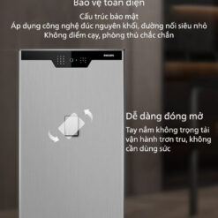 Philips SBX701-7B0 – Két sắt điện tử thông minh, không cần chìa khóa, bảo mật tối đa
