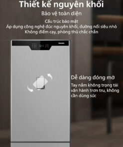 Philips SBX701-7B0 – Két sắt điện tử thông minh, không cần chìa khóa, bảo mật tối đa