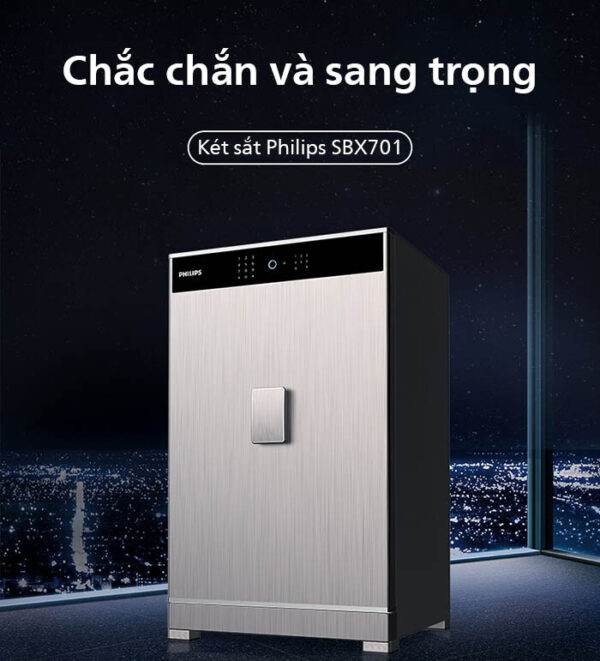 Giá két sắt cao cấp - Két sắt Philips SBX701