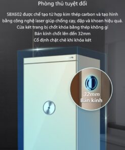 Thiết kế nguyên khối không điểm cạy trên SBX602