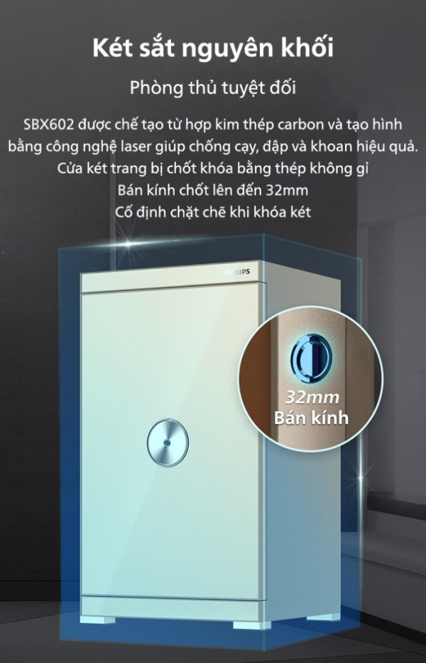 Thiết kế nguyên khối không điểm cạy trên SBX602