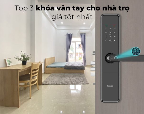 khóa vân tay cho nhà trọ