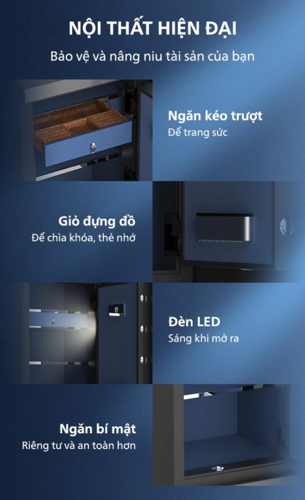 Phân chia khoa học bên trong két SBX602