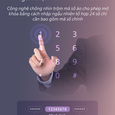 Tính năng mã số ảo ''hỏa mù'' lên đến 24 số