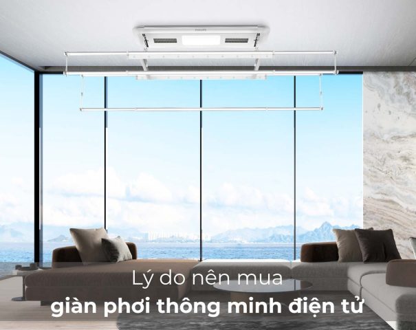 giàn phơi thông minh điện tử