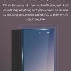 Thiết kế nguyên khối vừa an toàn vừa mang tính thẩm mỹ cao