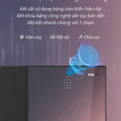 Công nghệ vân tay FPC Thụy Điển kết hợp mã số và chìa cơ