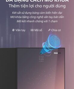 Công nghệ vân tay FPC Thụy Điển kết hợp mã số và chìa cơ