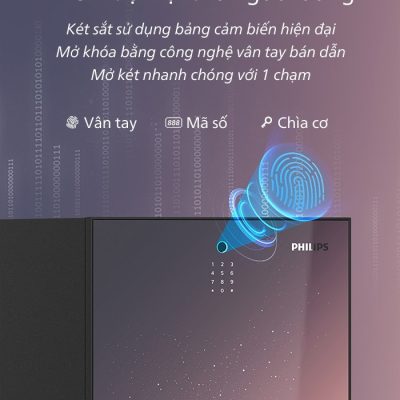 Công nghệ vân tay FPC Thụy Điển kết hợp mã số và chìa cơ
