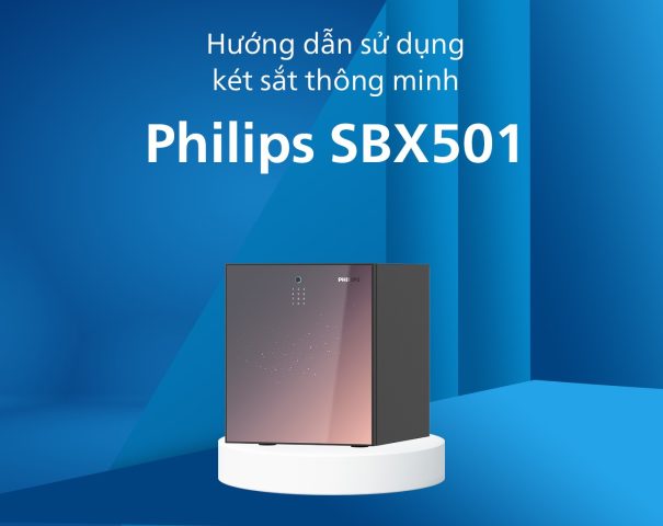 Hướng dẫn sử dụng két Philips SBX501