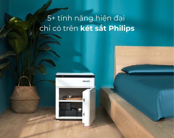 5 tính năng hiện đại chỉ có trên két sắt Philips