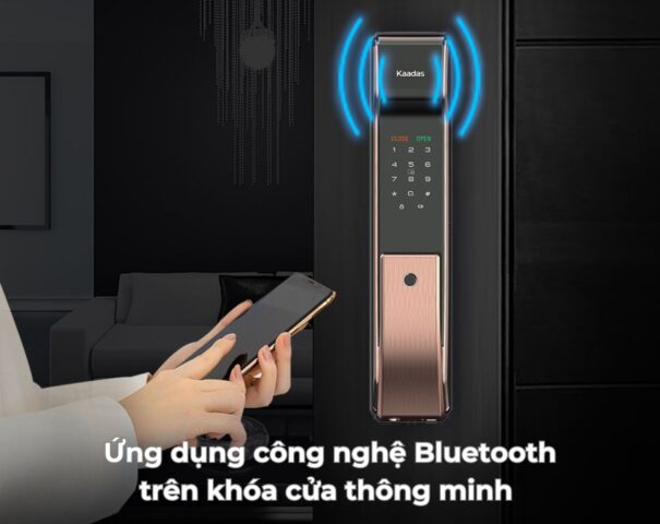 ứng dụng công nghệ Bluetooth trên khóa cửa thông minh