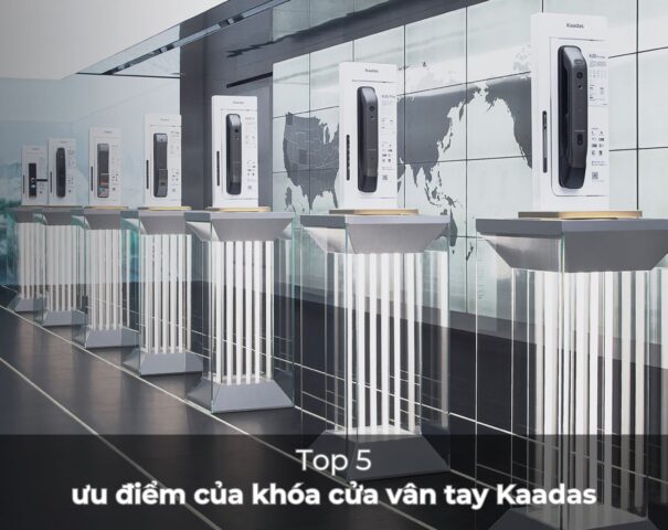 Ưu điểm của khóa cửa vân tay Kaadas