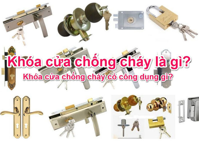 Khóa cửa chống cháy