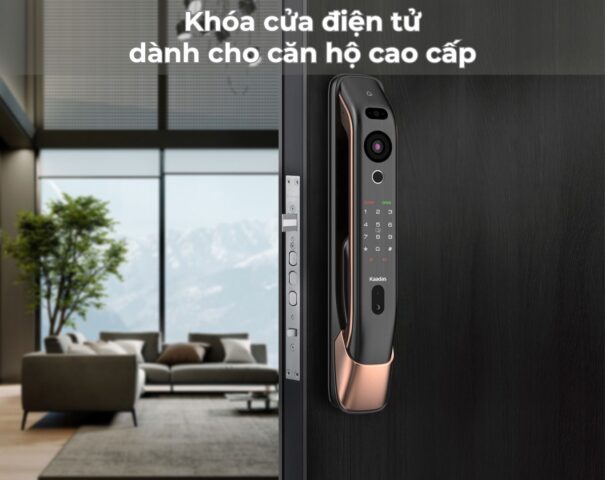 Khóa cửa điện tử dành cho căn hộ cao cấp