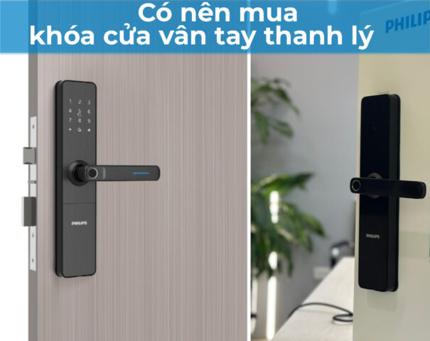 Có nên mua khóa cửa vân tay thanh lý