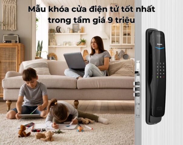 Mẫu khóa cửa điện tử tốt nhất trong tầm giá 9 triệu