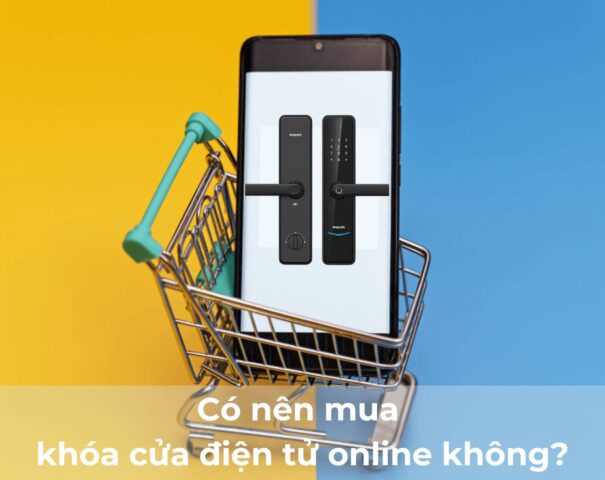 Có nên mua khóa cửa điện tử Online 6