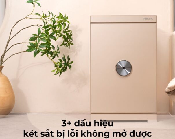 két sắt bị lỗi không mở được