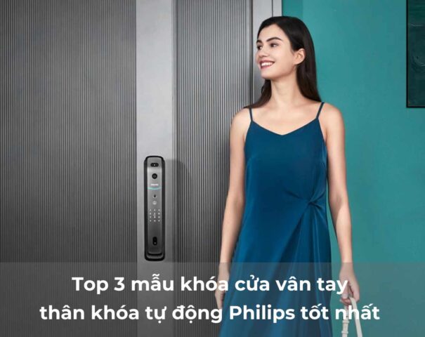 Khóa cửa vân tay thân khóa tự động 5