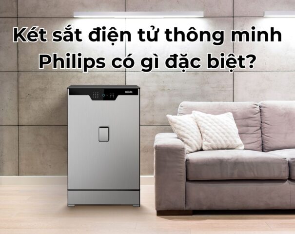 Két sắt điện tử thông minh Philips có gì đặc biệt