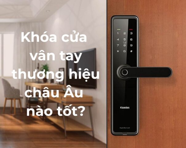 Khóa cửa vân tay thương hiệu châu âu nào tốt 5