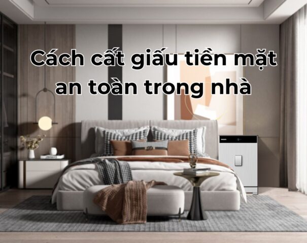 Cách cất giấu tiền mặt an toàn trong nhà