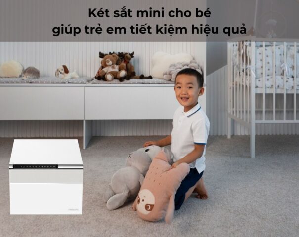 Két sắt mini cho bé