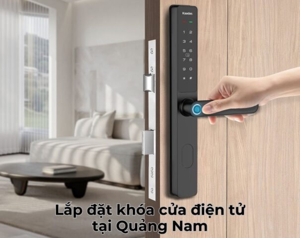 Lắp đặt khóa cửa điện tử tại Quảng Nam