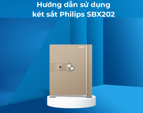 Hướng dẫn sử dụng két sắt Philips SBX202
