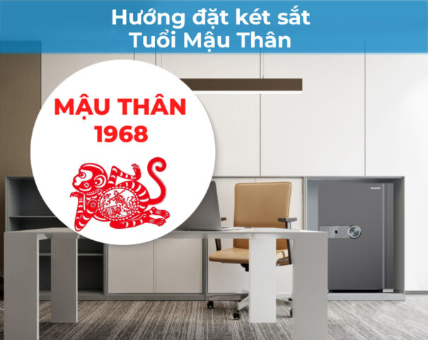 Tuổi Mậu Thân đặt két sắt hướng