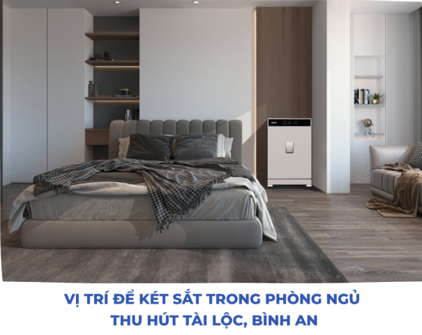 Vị trí để két sắt trong phòng ngủ avt