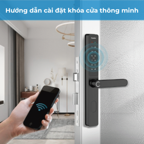 Hướng dẫn cài đặt khóa cửa thông minh