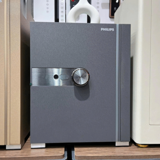 Cách mở két sắt khi không có chìa khóa Philips SBX202