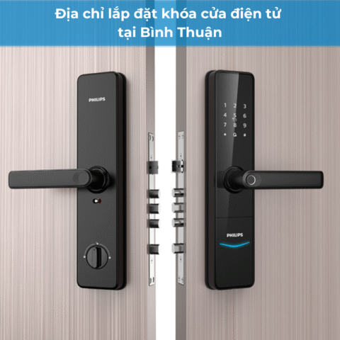 Địa chỉ lắp đặt khóa cửa điện tử tại Bình Thuận