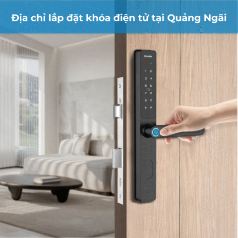 Địa chỉ lắp đặt khóa cửa vân tay tại Quảng Ngãi