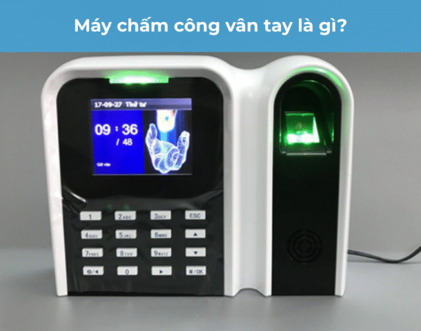 Máy chấm công vân tay là gì? Cấu tạo và ưu điểm khi sử dụng