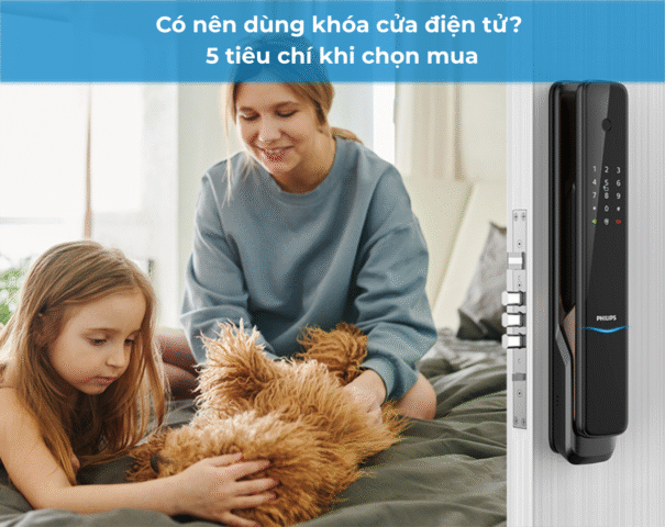 Có nên dùng khóa cửa điện tử avt