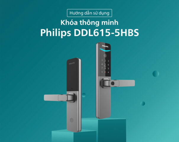 Hướng dẫn sử dụng Phillips DDL615-5HBS