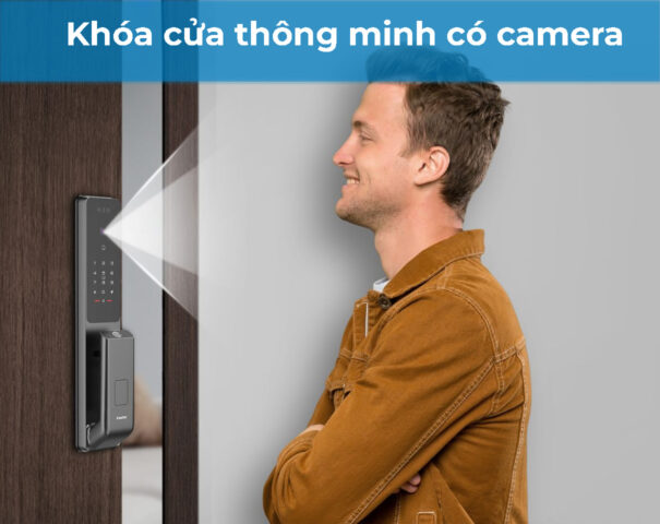 khoa cua thong minh co camera