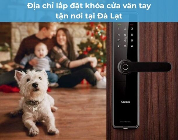 Khóa cửa vân tay Đà Lạt