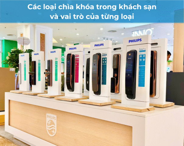 Các loại chìa khóa trong khách sạn avt