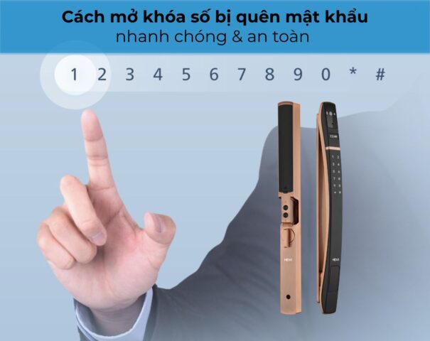 Cách mở khóa số bị quên mật khẩu