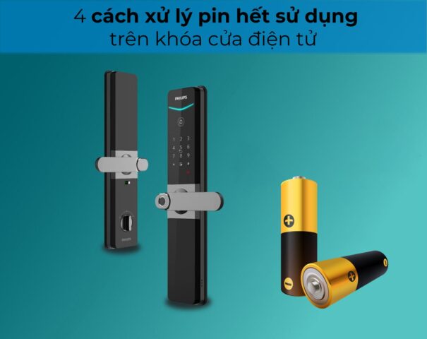cách xử lý pin hết sử dụng