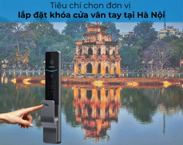 lắp đặt khóa cửa vân tay tại Hà Nội