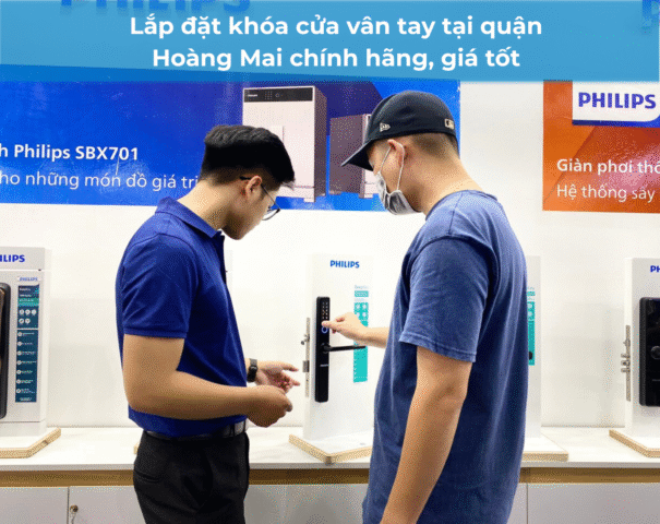 Lắp đặt khóa cửa vân tay tại quận Hoàng Mai avt