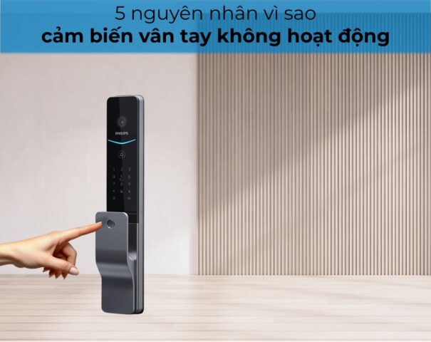 cảm biến vân tay không hoạt động